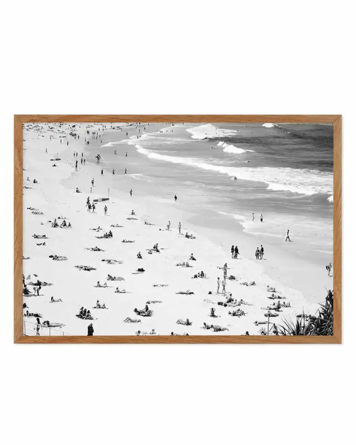 Iconic Bondi B&W Art Print from Olive et Oriel where you can shop wallpaper and artworks online