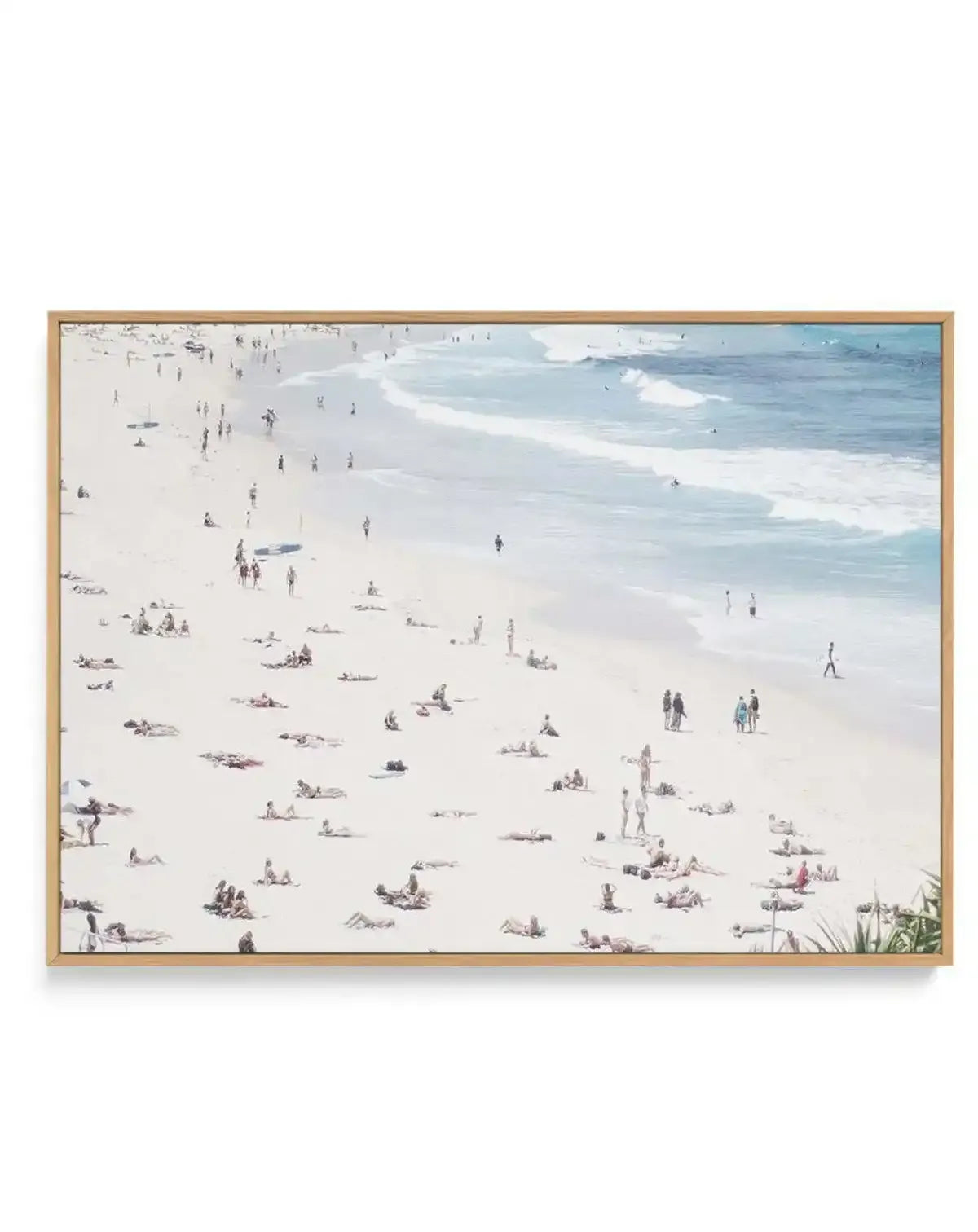 Iconic Bondi Colour | LS | Framed Canvas-CANVAS-You can shop wall art online with Olive et Oriel for everything from abstract art to fun kids wall art. Our beautiful modern art prints and canvas art are available from large canvas prints to wall art paintings and our proudly Australian artwork collection offers only the highest quality framed large wall art and canvas art Australia - You can buy fashion photography prints or Hampton print posters and paintings on canvas from Olive et Oriel and h