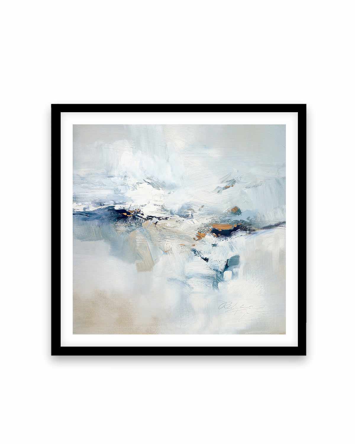 Icy Chill by Rebecca Fox Art Print