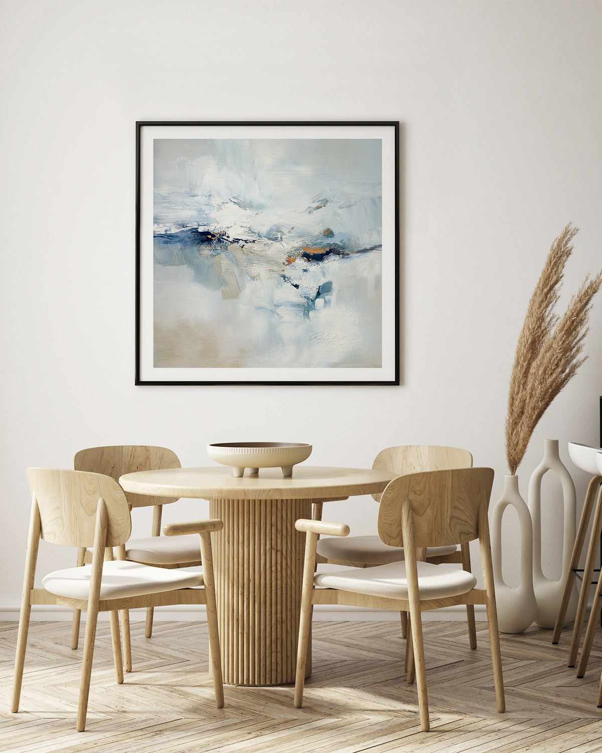 Icy Chill by Rebecca Fox Art Print