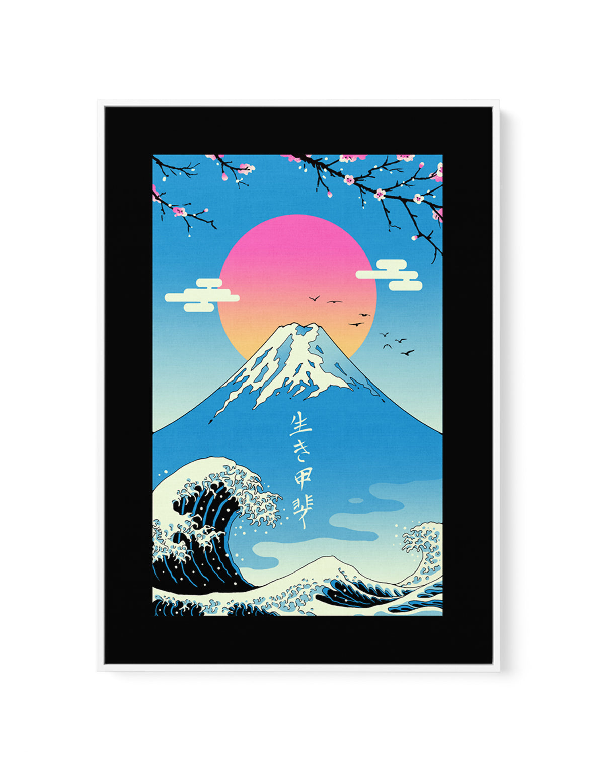 Ikigai by Vincent Trinidad | Framed Canvas Art Print