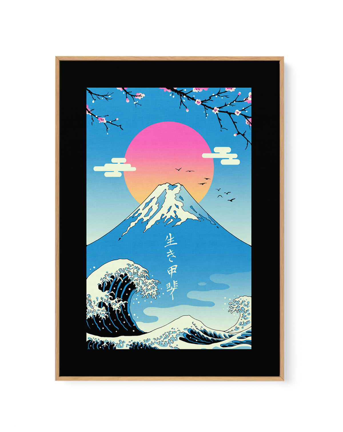 Ikigai by Vincent Trinidad | Framed Canvas Art Print