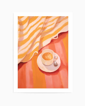 Il Caffè I | Art Print from Olive et Oriel where you can shop wallpaper and artworks online