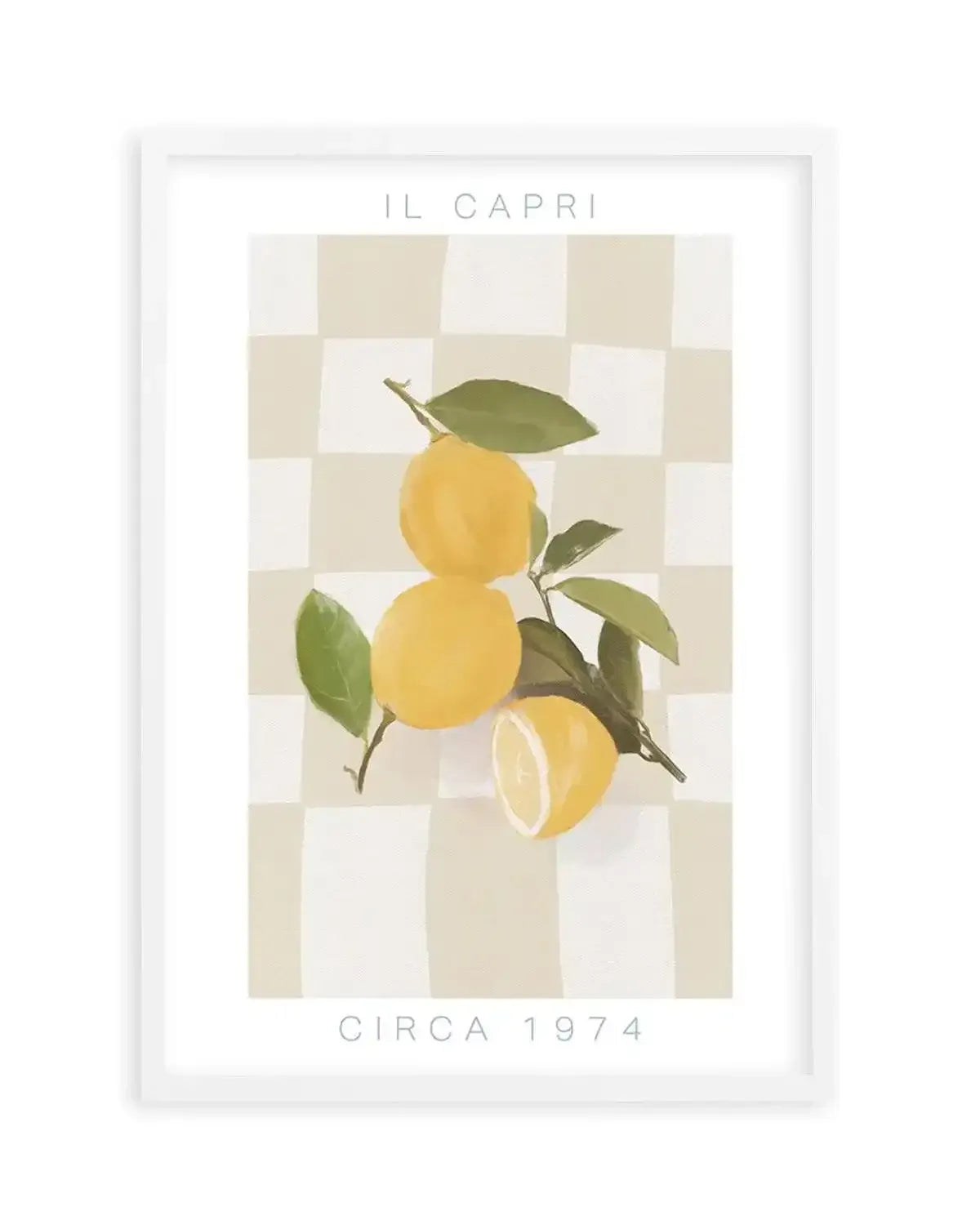 Il Capri Art Print from Olive et Oriel where you can shop wallpaper and artworks online