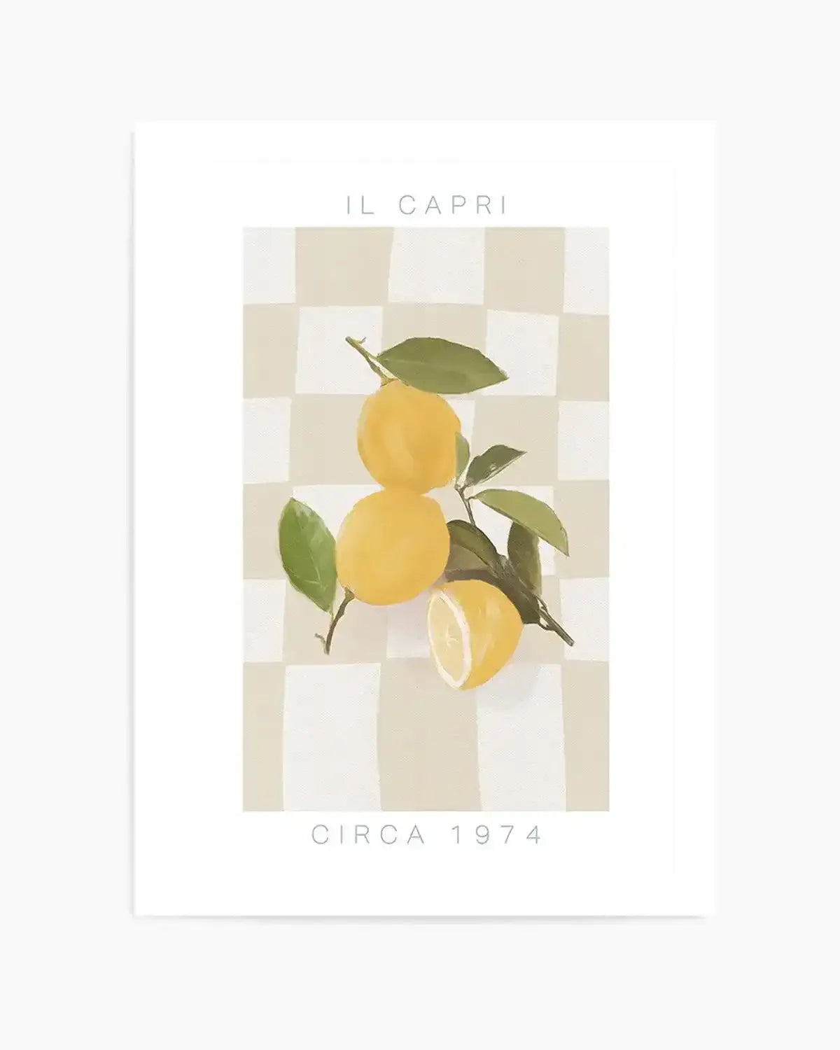 Il Capri Art Print from Olive et Oriel where you can shop wallpaper and artworks online