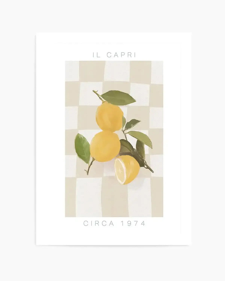 Il Capri Art Print from Olive et Oriel where you can shop wallpaper and artworks online
