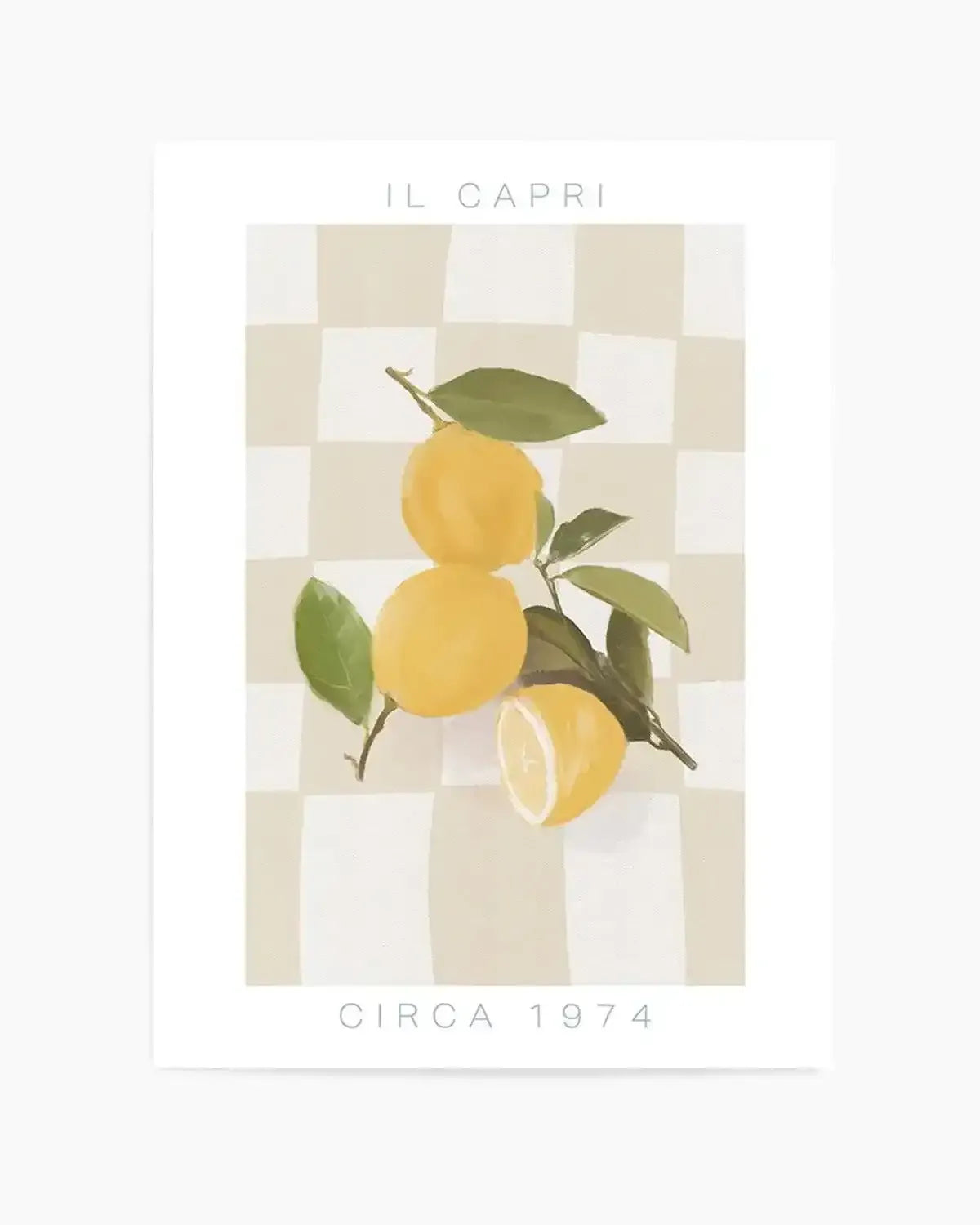 Il Capri Art Print from Olive et Oriel where you can shop wallpaper and artworks online