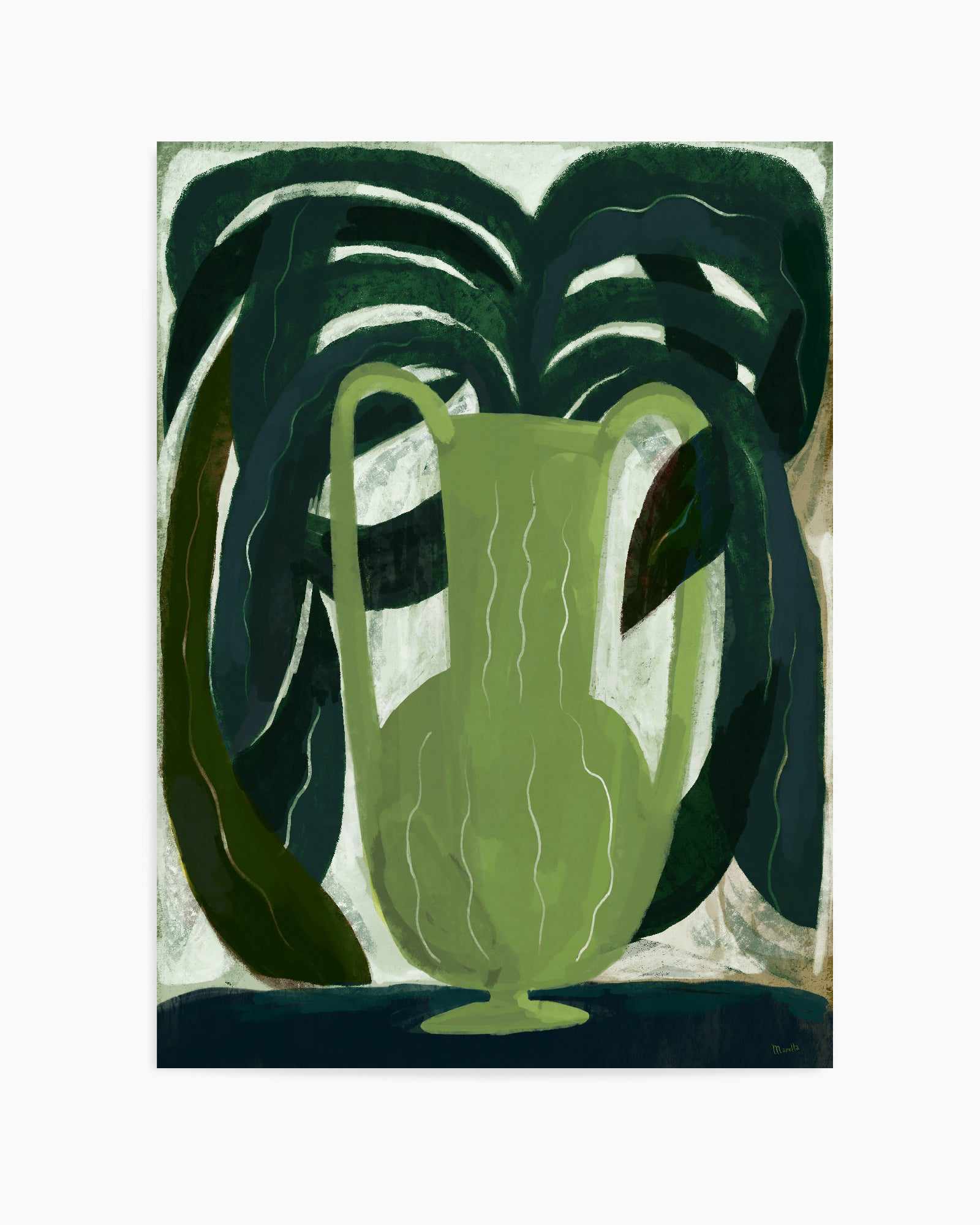 Il Vaso Verde by Marco Marella | Art Print