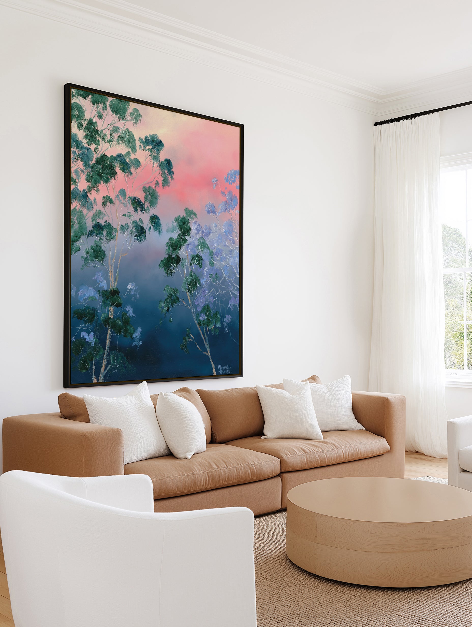 Illumination Summer Storm by Meredith Howse | Framed Canvas Art Print