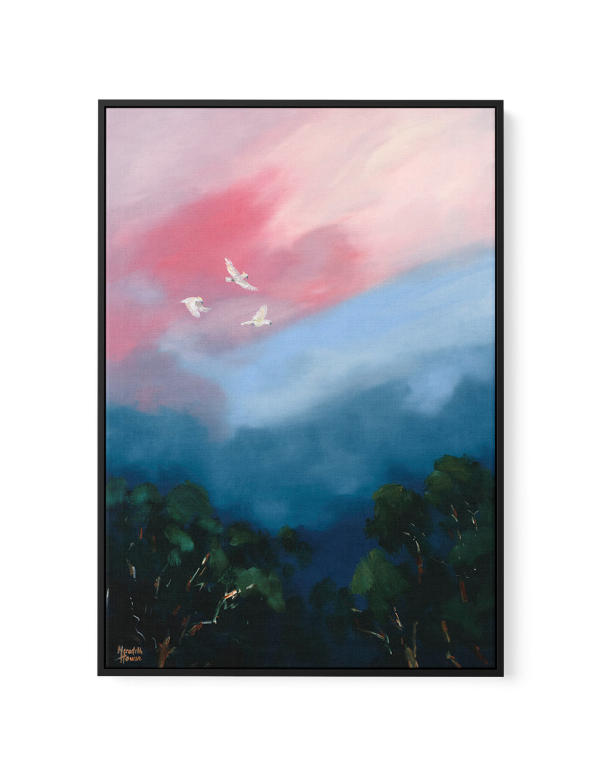 Illumination Freedom by Meredith Howse | Framed Canvas Art Print