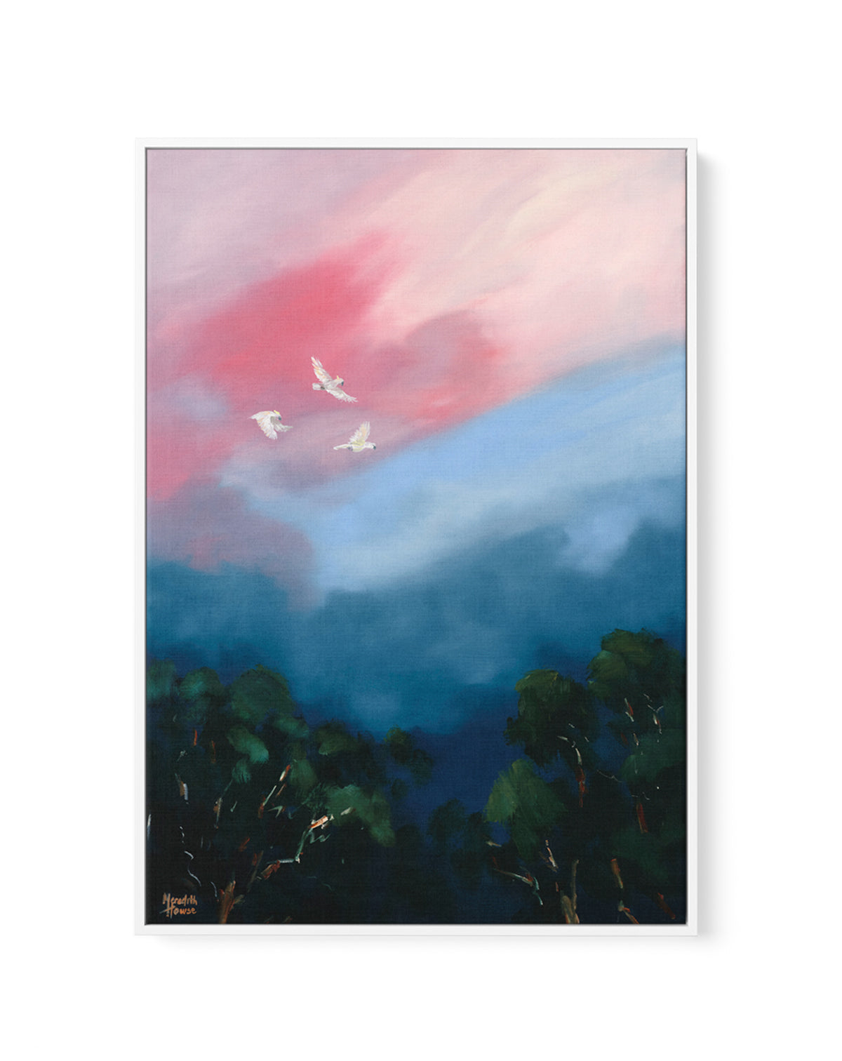 Illumination Freedom by Meredith Howse | Framed Canvas Art Print