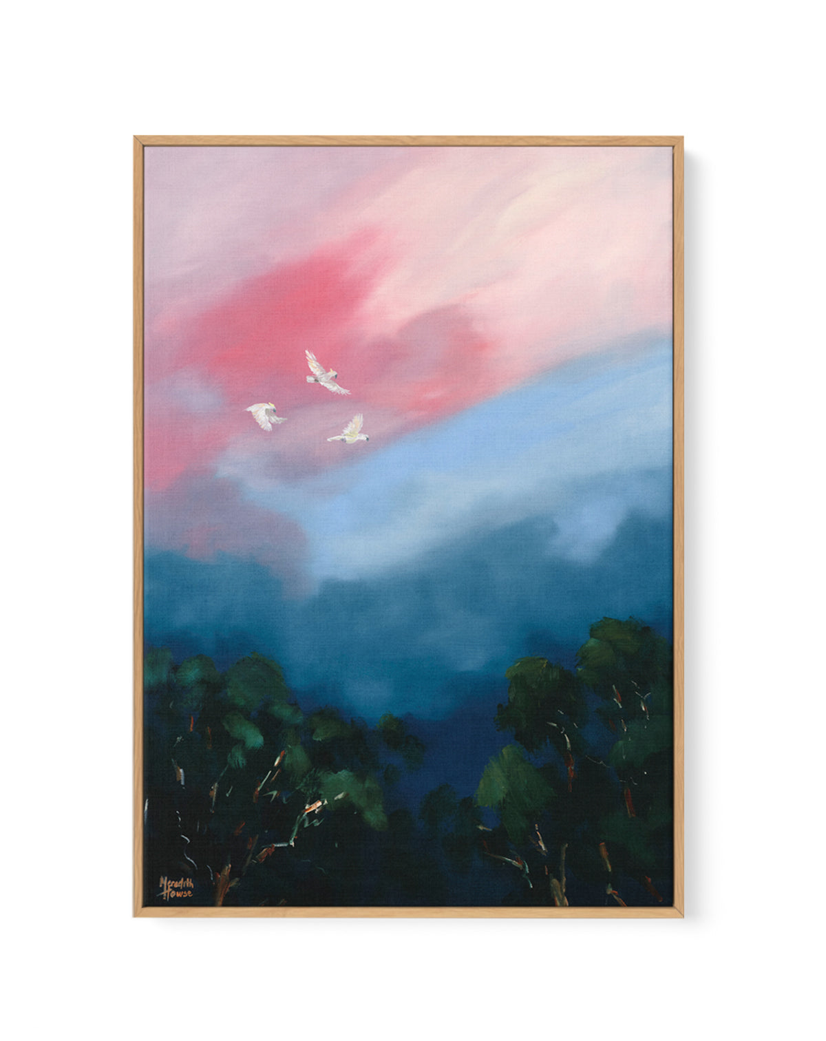 Illumination Freedom by Meredith Howse | Framed Canvas Art Print