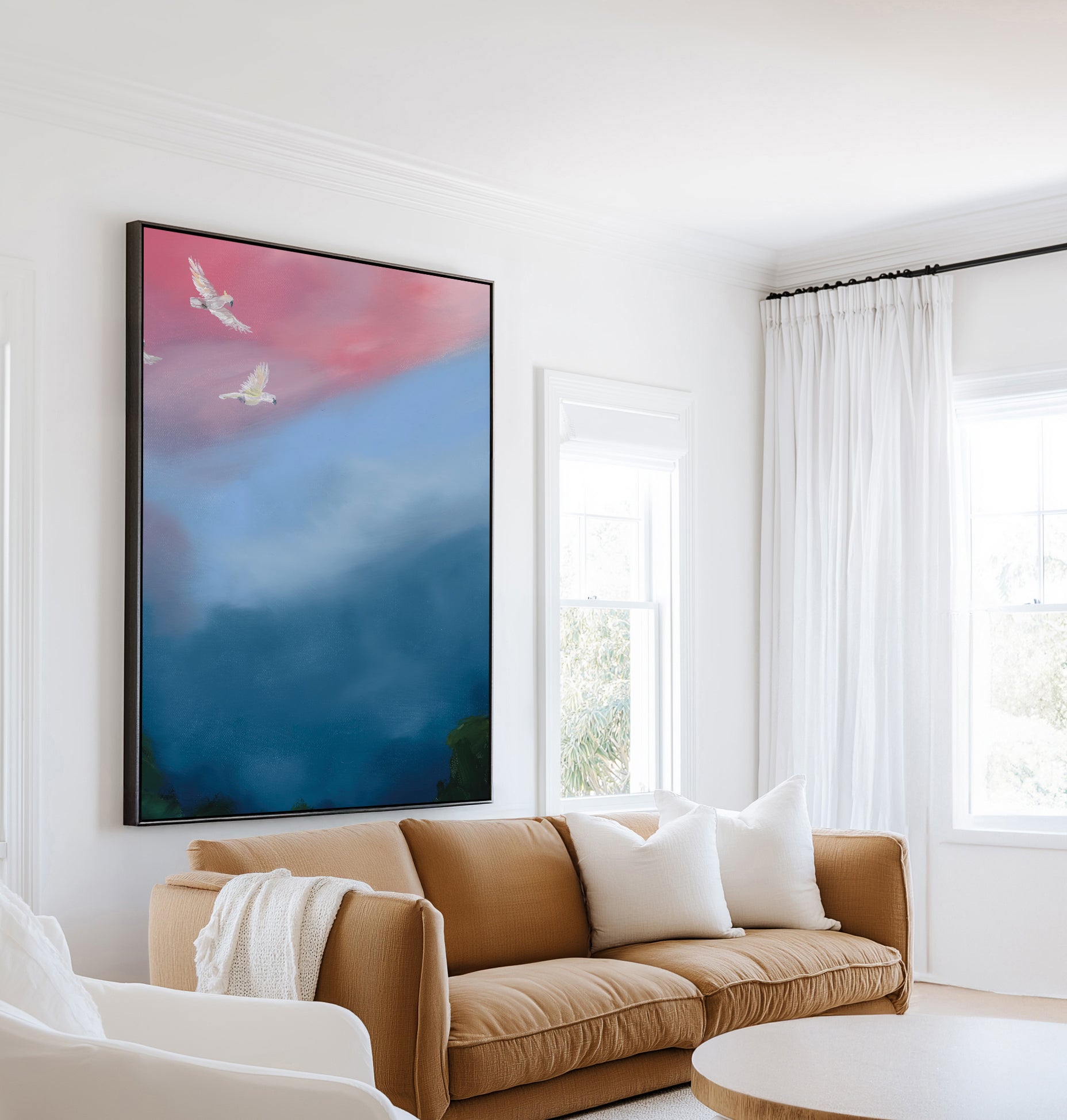 Illumination Freedom by Meredith Howse | Framed Canvas Art Print