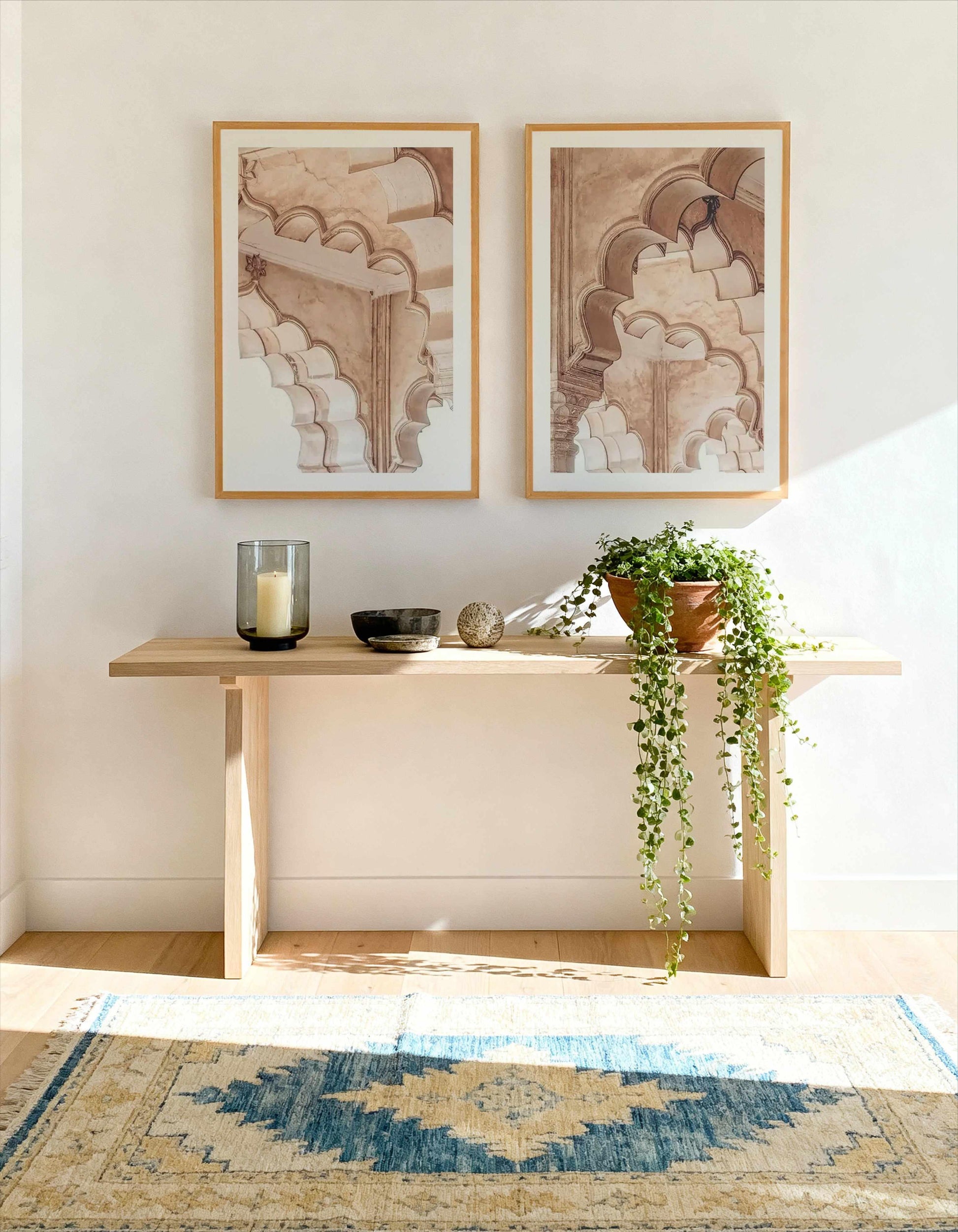 Imperial Arches I & II Art Print Set of 2 | Matching Wall Art from Olive et Oriel where you can shop wallpaper and artworks online