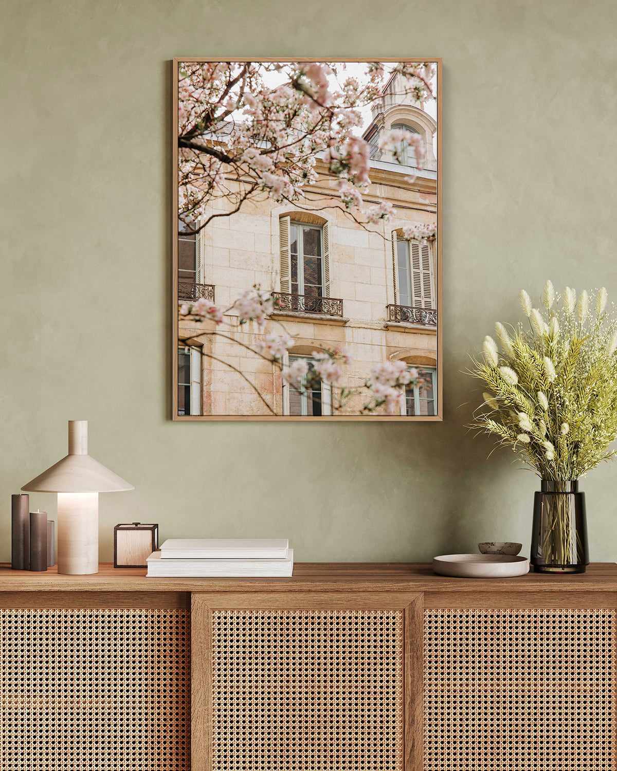 In Bloom by Jovani Demetrie | Framed Canvas Art Print