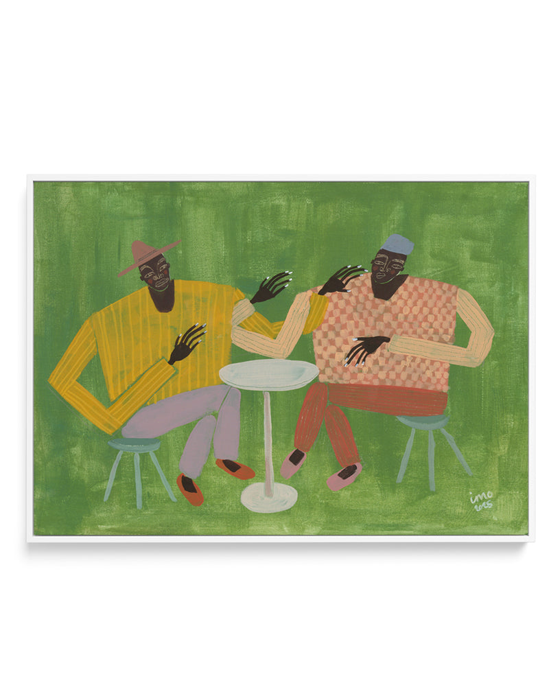 In Good Company by Studio IMO | Framed Canvas Art Print