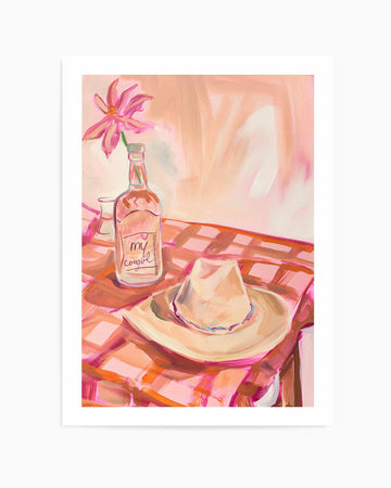 In My Cowgirl Era III | Art Print from Olive et Oriel where you can shop wallpaper and artworks online