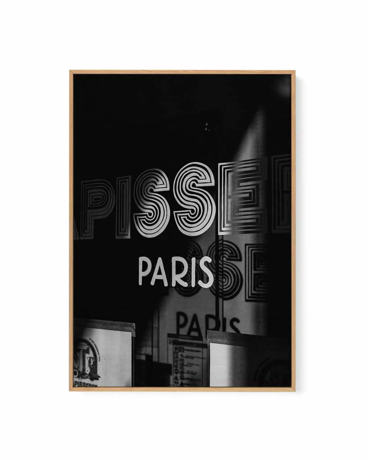 In Paris by Jovani Demetrie | Framed Canvas Art Print from Olive et Oriel where you can shop wallpaper and artworks online