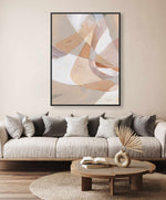 In Pieces I | Framed Canvas Art Print