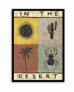 In the Desert | Art Print