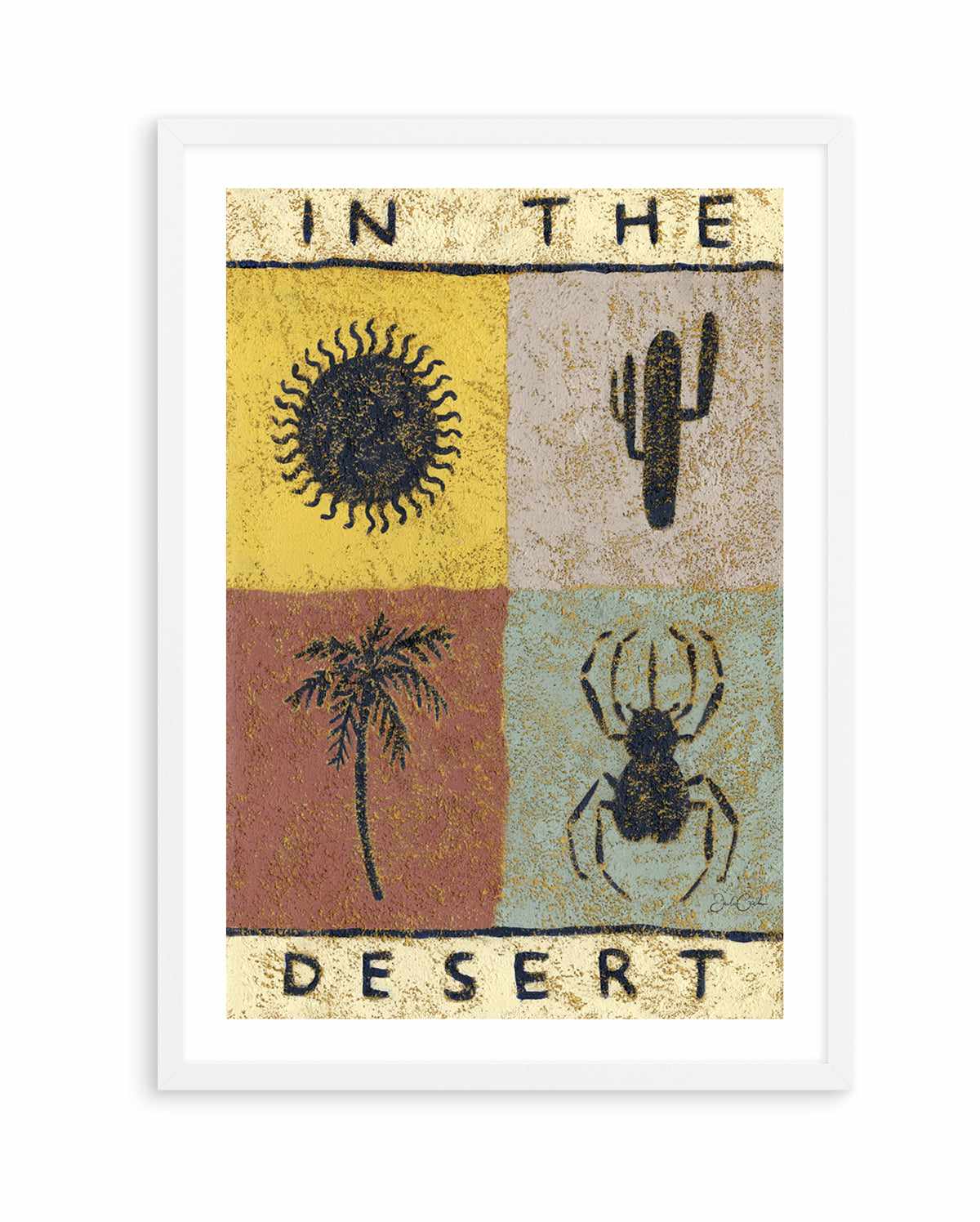 In the Desert | Art Print