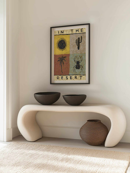 In the Desert | Art Print