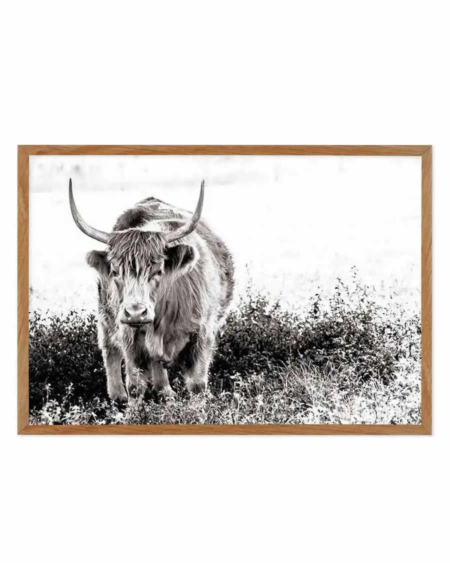 In The Highlands Art Print art print, framed