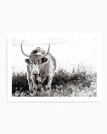 In The Highlands Art Print art print, framed