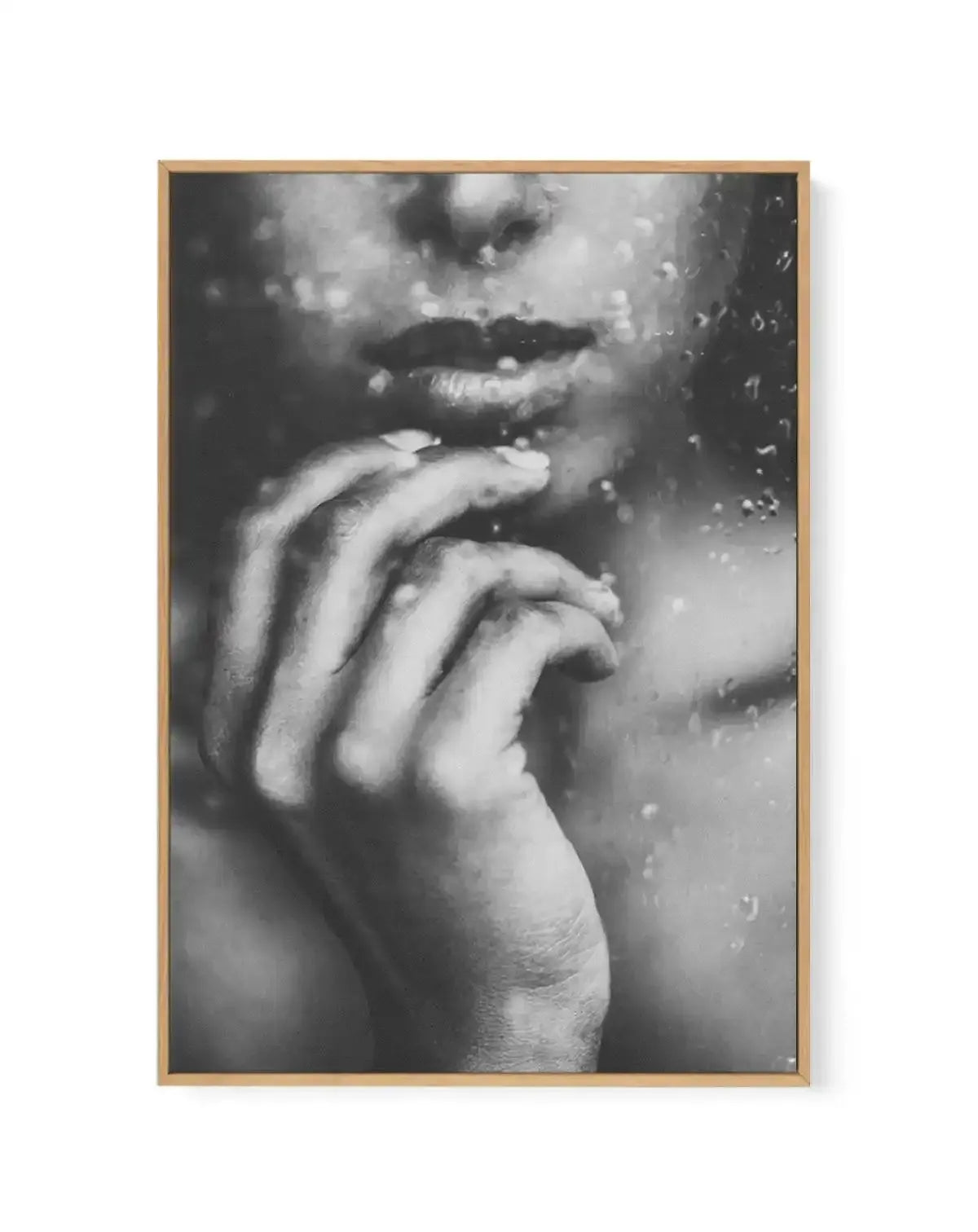 In The Rain | Framed Canvas-CANVAS-You can shop wall art online with Olive et Oriel for everything from abstract art to fun kids wall art. Our beautiful modern art prints and canvas art are available from large canvas prints to wall art paintings and our proudly Australian artwork collection offers only the highest quality framed large wall art and canvas art Australia - You can buy fashion photography prints or Hampton print posters and paintings on canvas from Olive et Oriel and have them deli