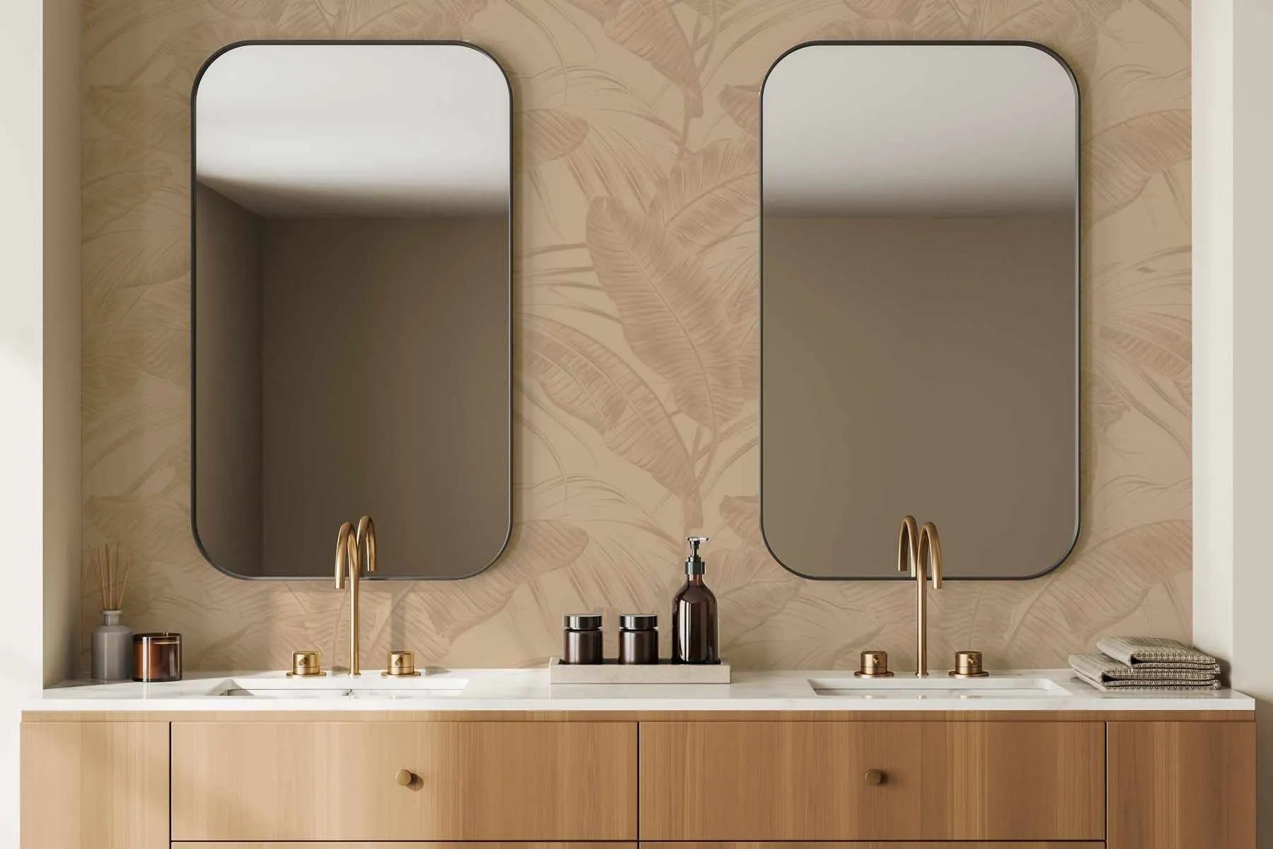 In The Tropics Wallpaper from Olive et Oriel where you can shop wallpaper and artworks online