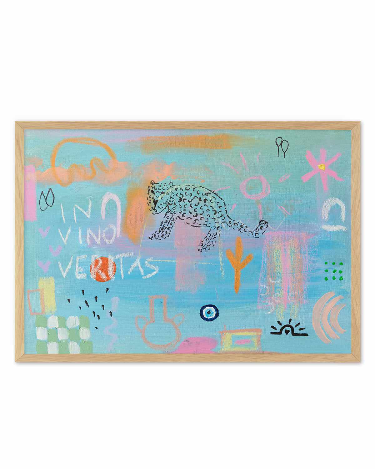 In Vino Veritas by Britney Turner Art Print