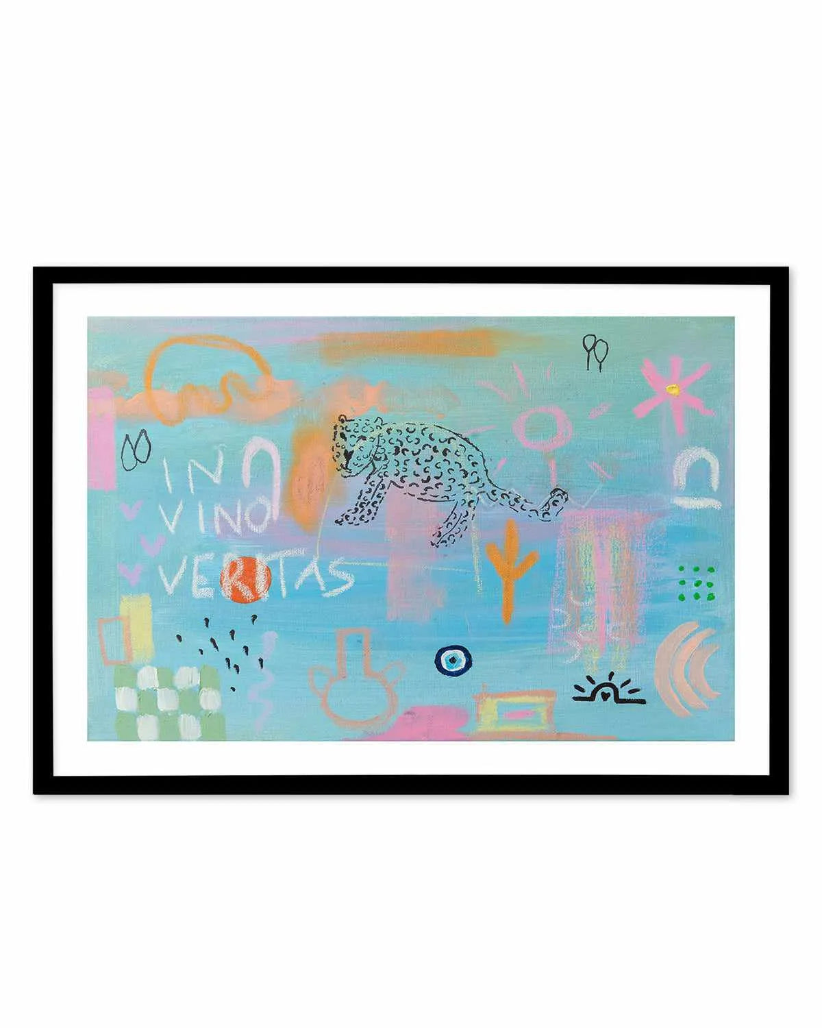 In Vino Veritas by Britney Turner Art Print from Olive et Oriel where you can shop wallpaper and artworks online