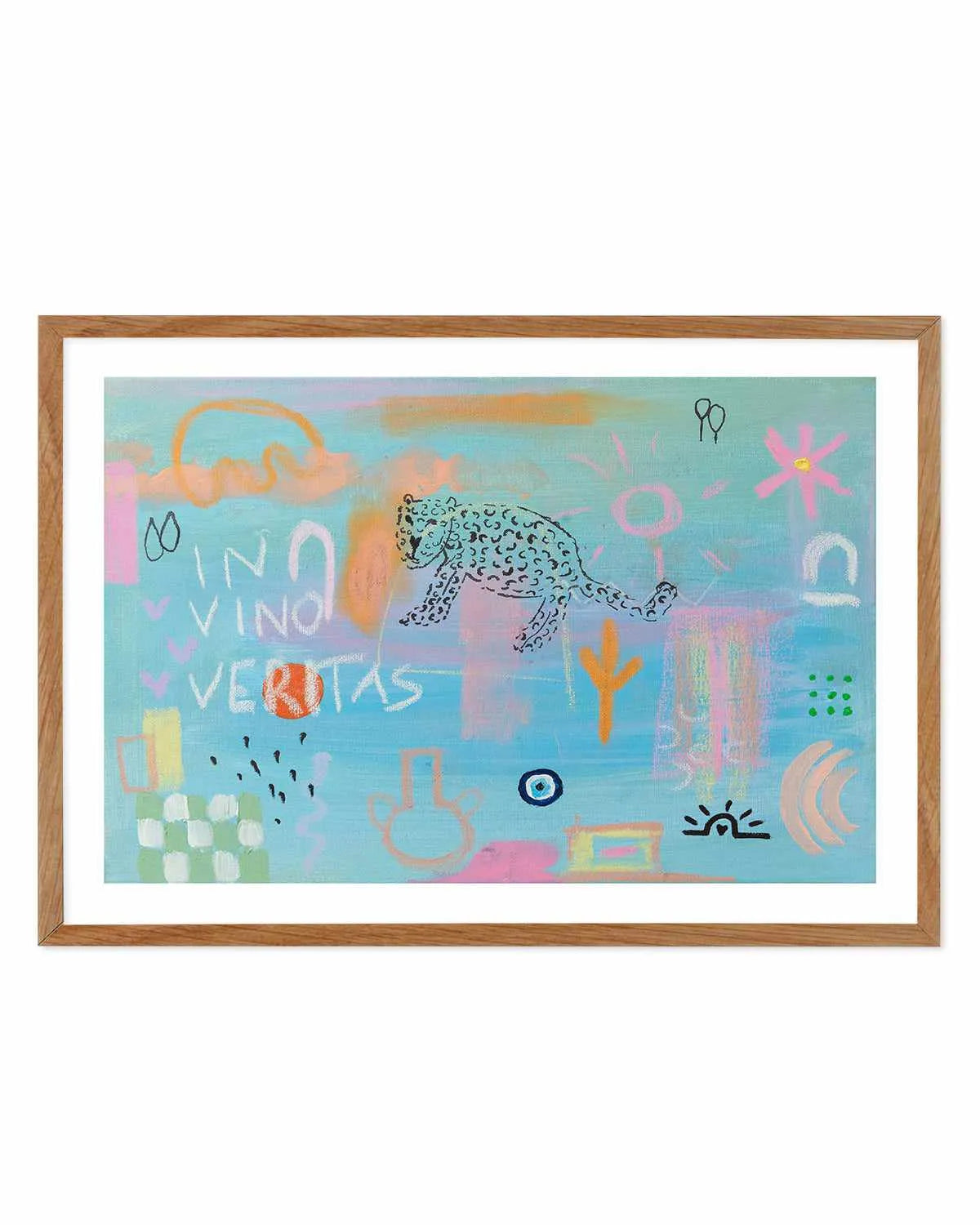 In Vino Veritas by Britney Turner Art Print from Olive et Oriel where you can shop wallpaper and artworks online