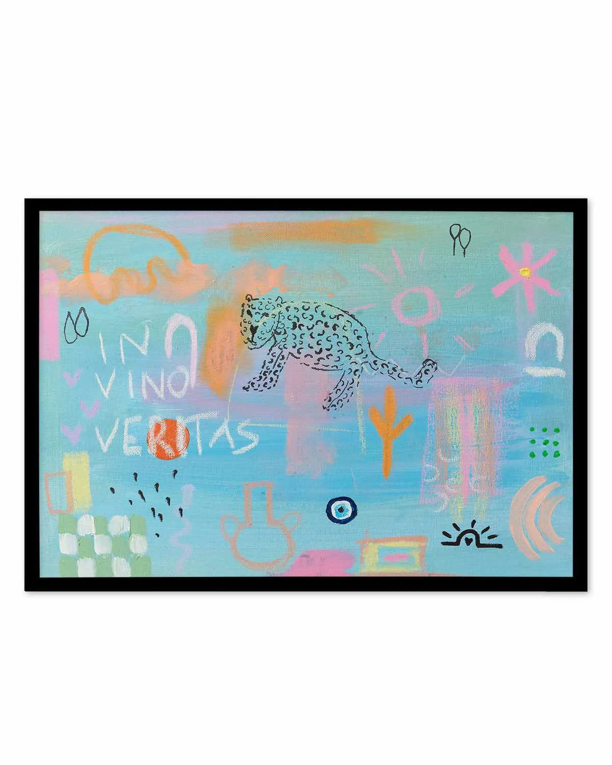 In Vino Veritas by Britney Turner Art Print from Olive et Oriel where you can shop wallpaper and artworks online
