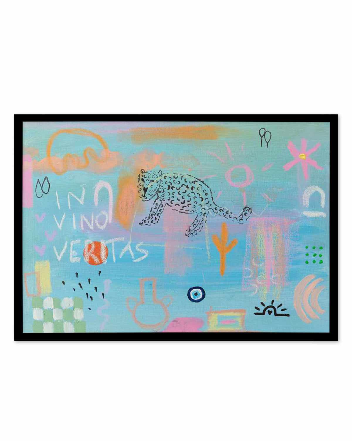 In Vino Veritas by Britney Turner Art Print