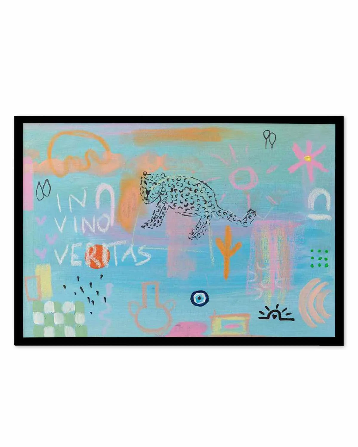 In Vino Veritas by Britney Turner Art Print from Olive et Oriel where you can shop wallpaper and artworks online