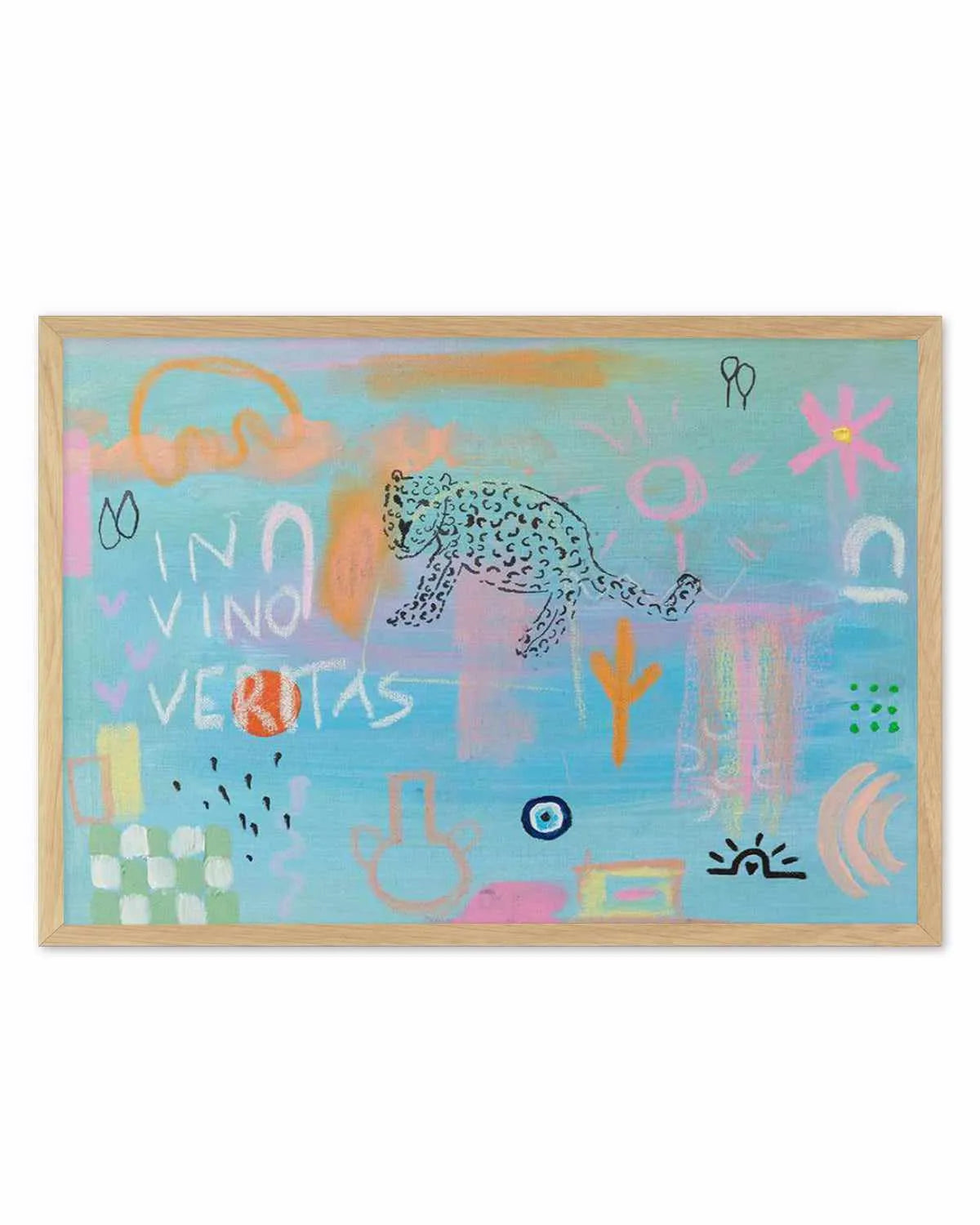 In Vino Veritas by Britney Turner Art Print from Olive et Oriel where you can shop wallpaper and artworks online
