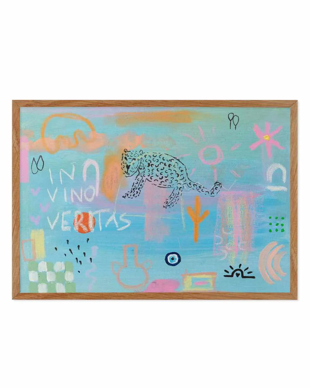 In Vino Veritas by Britney Turner Art Print from Olive et Oriel where you can shop wallpaper and artworks online