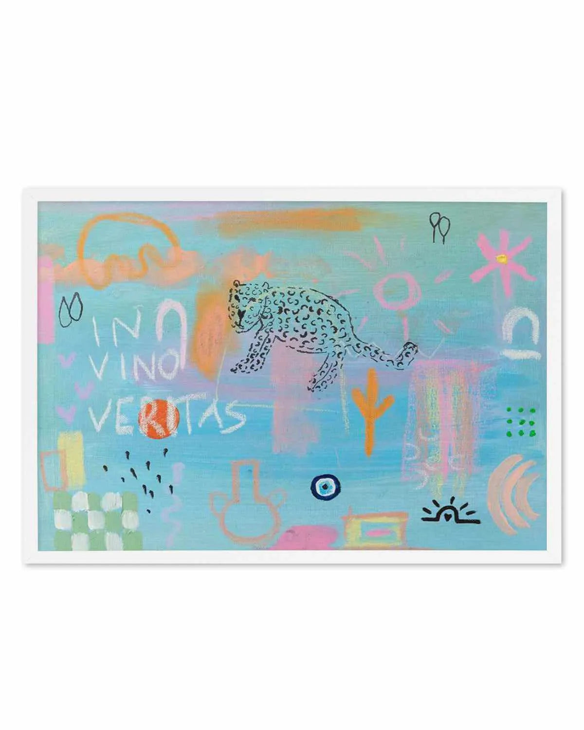 In Vino Veritas by Britney Turner Art Print from Olive et Oriel where you can shop wallpaper and artworks online
