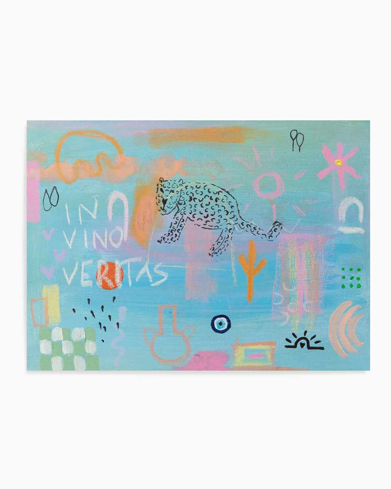 In Vino Veritas by Britney Turner Art Print