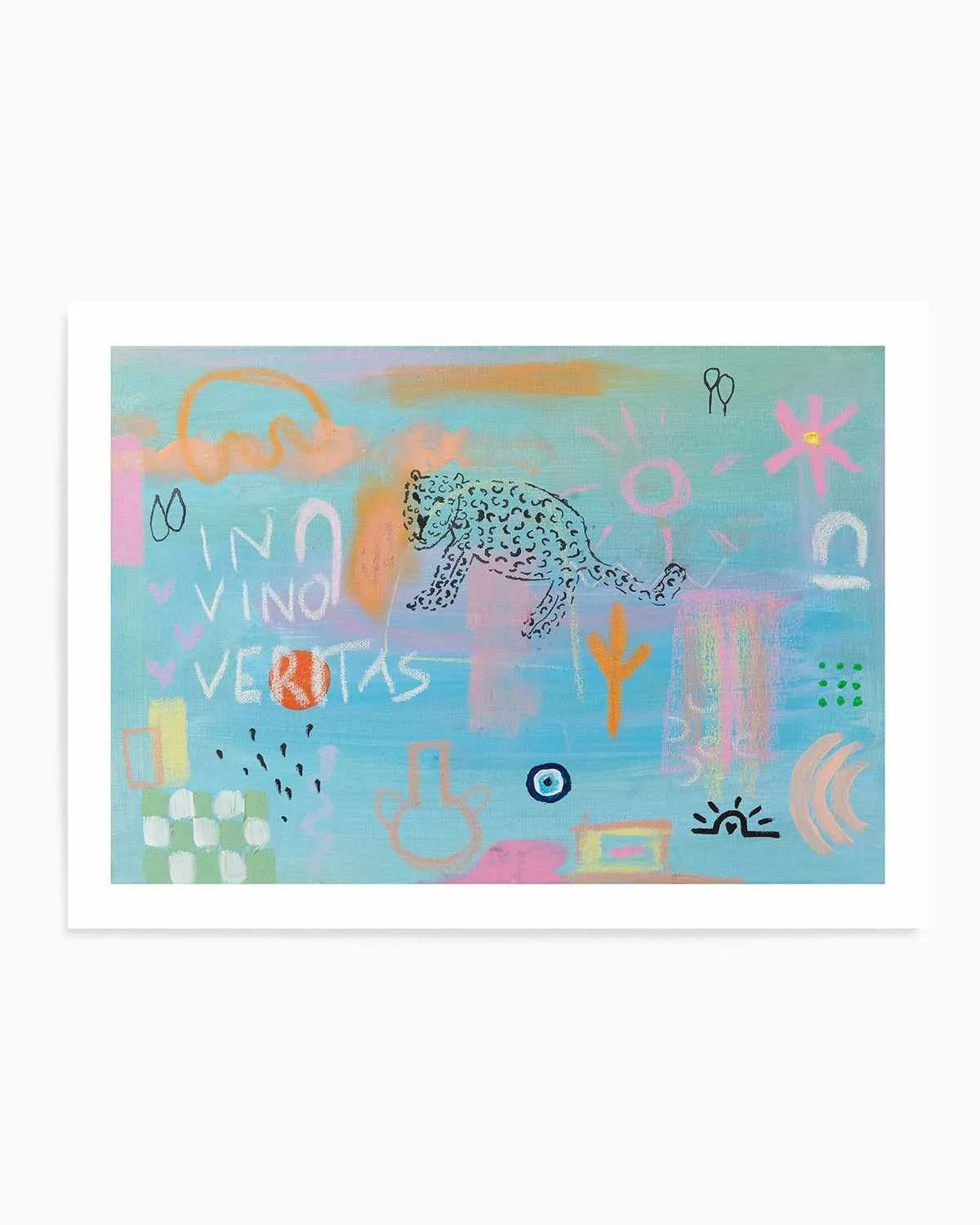 In Vino Veritas by Britney Turner Art Print from Olive et Oriel where you can shop wallpaper and artworks online