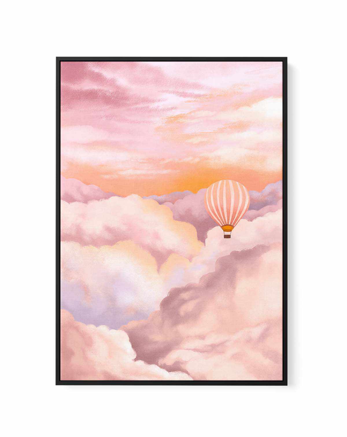 In the Clouds by Goed Blauw | Framed Canvas Art Print