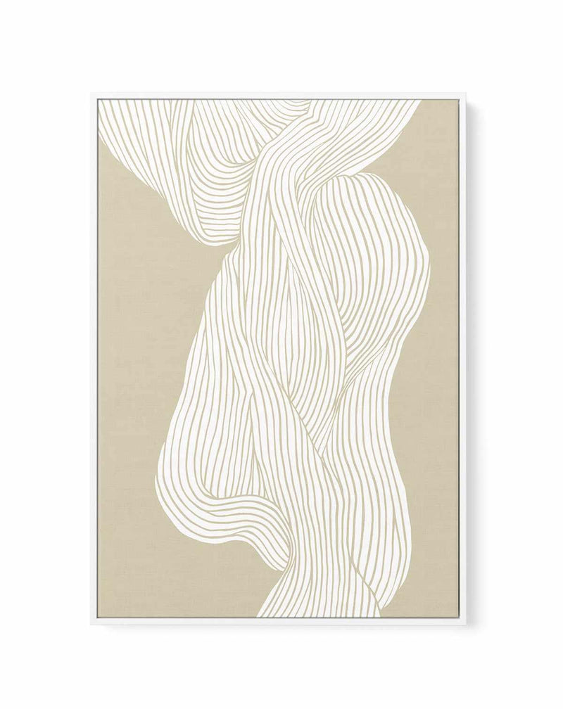 Fibers No 8 | Framed Canvas Art Print from Olive et Oriel where you can shop wallpaper and artworks online