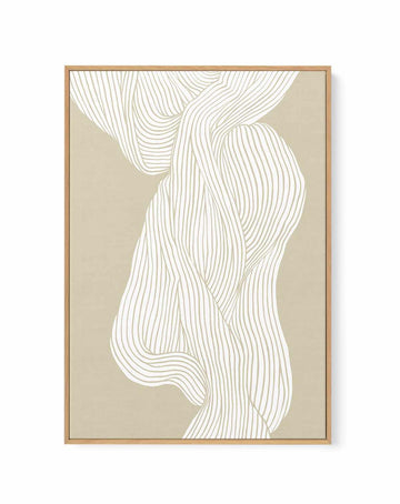 Fibers No 8 | Framed Canvas Art Print from Olive et Oriel where you can shop wallpaper and artworks online