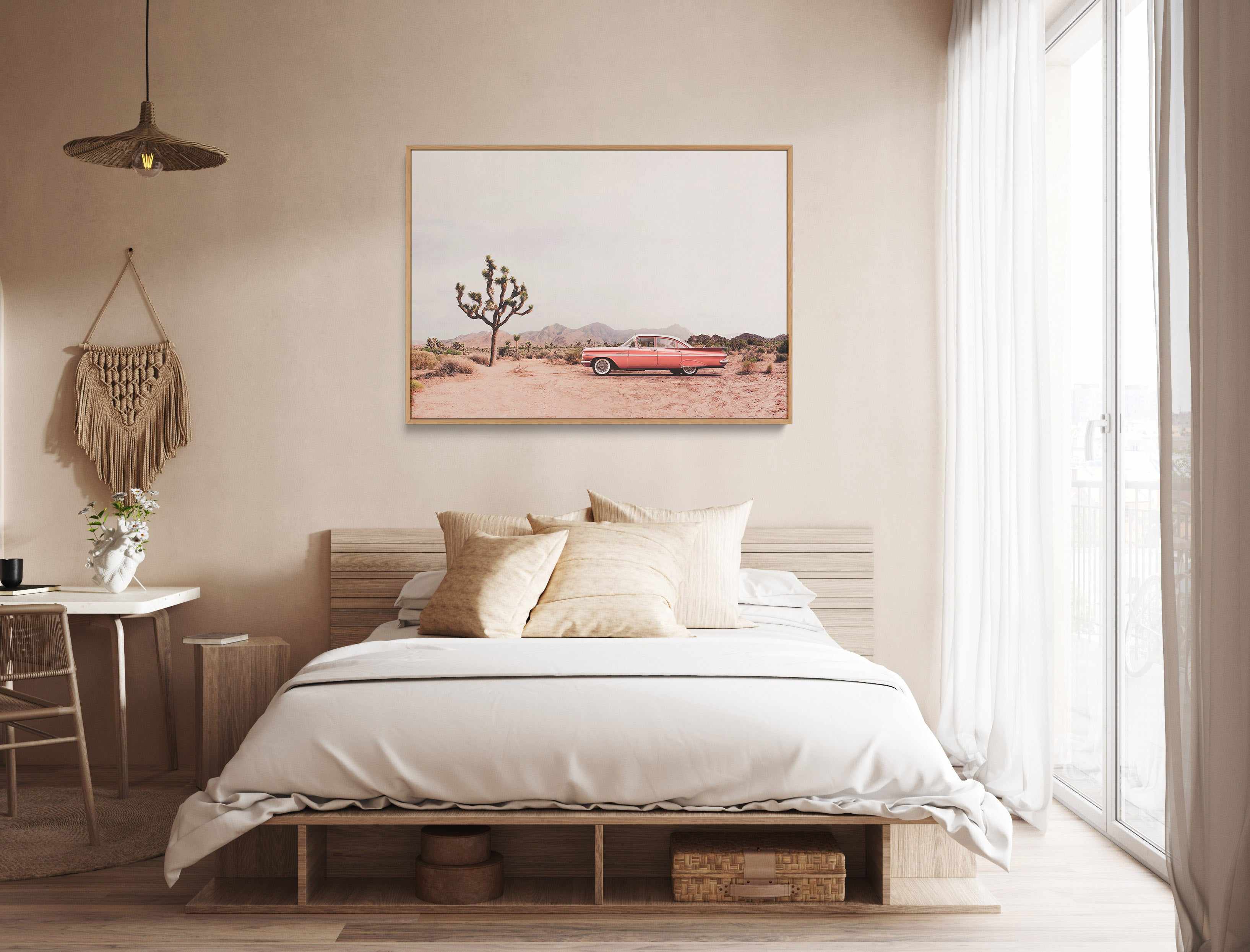 In the desert By Kathrin Pienaar  | Framed Canvas Art Print