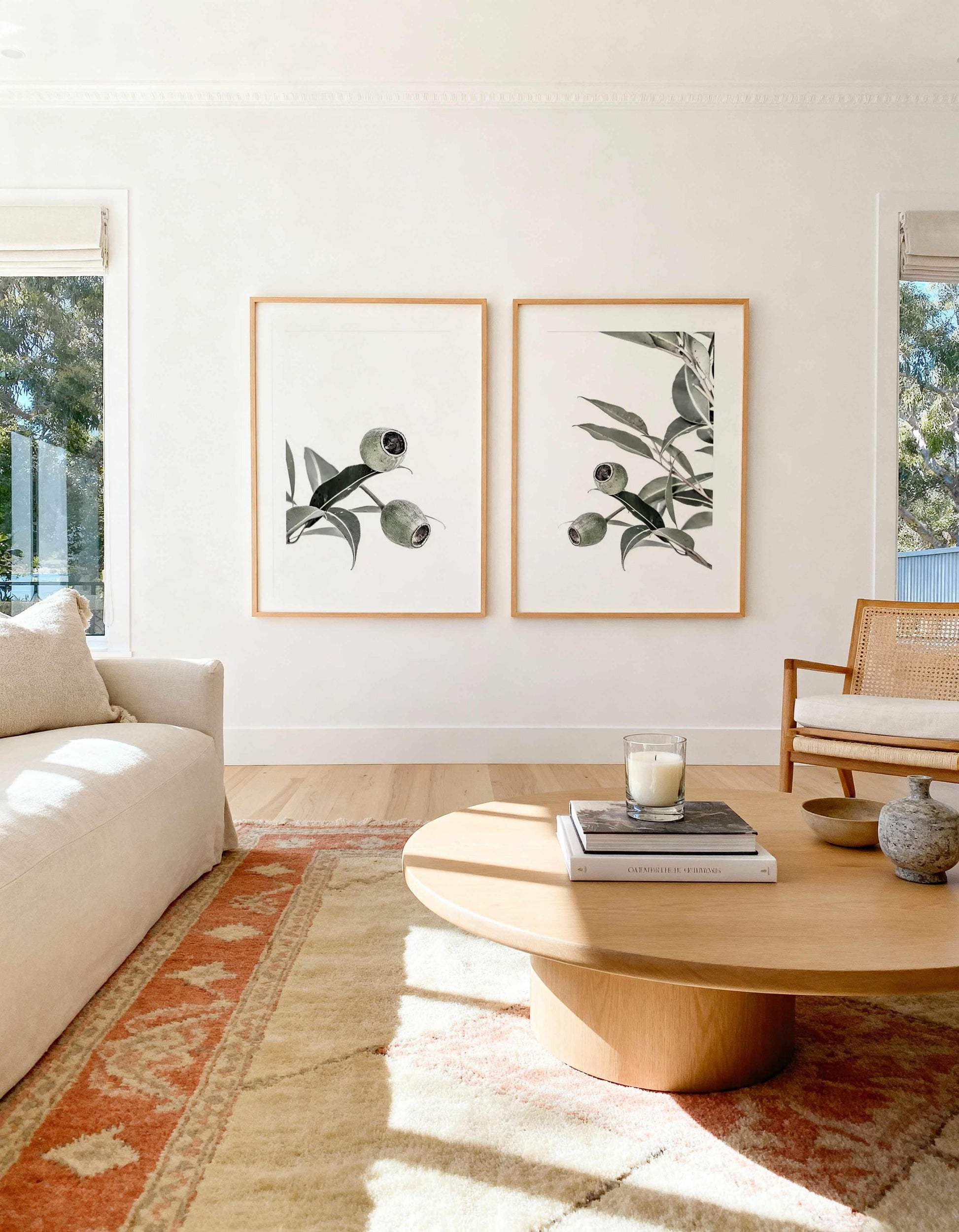 In The Gumtrees I & II Art Print Set of 2 | Matching Wall Art from Olive et Oriel where you can shop wallpaper and artworks online