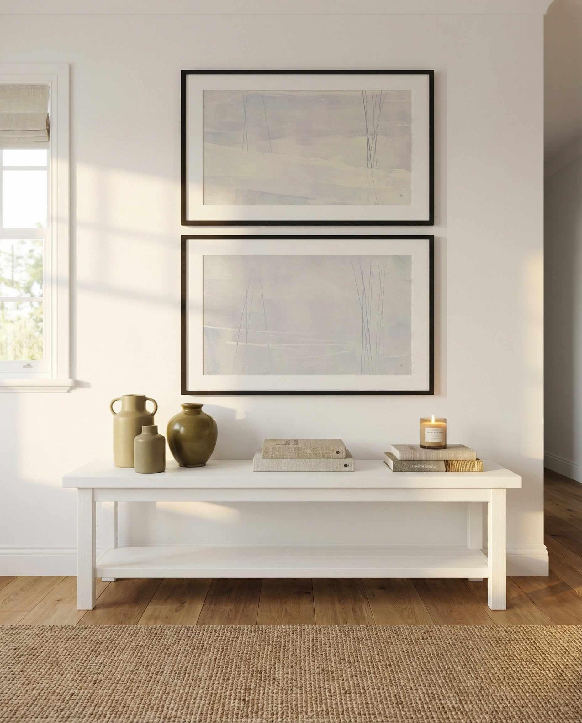 Incised Long I & II Art Print Set of 2 | Matching Wall Art from Olive et Oriel where you can shop wallpaper and artworks online
