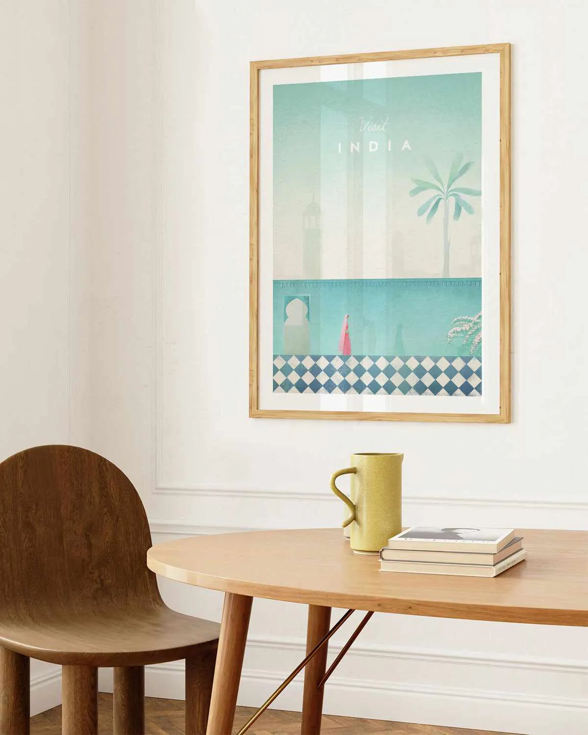 India by Henry Rivers Art Print from Olive et Oriel where you can shop wallpaper and artworks online