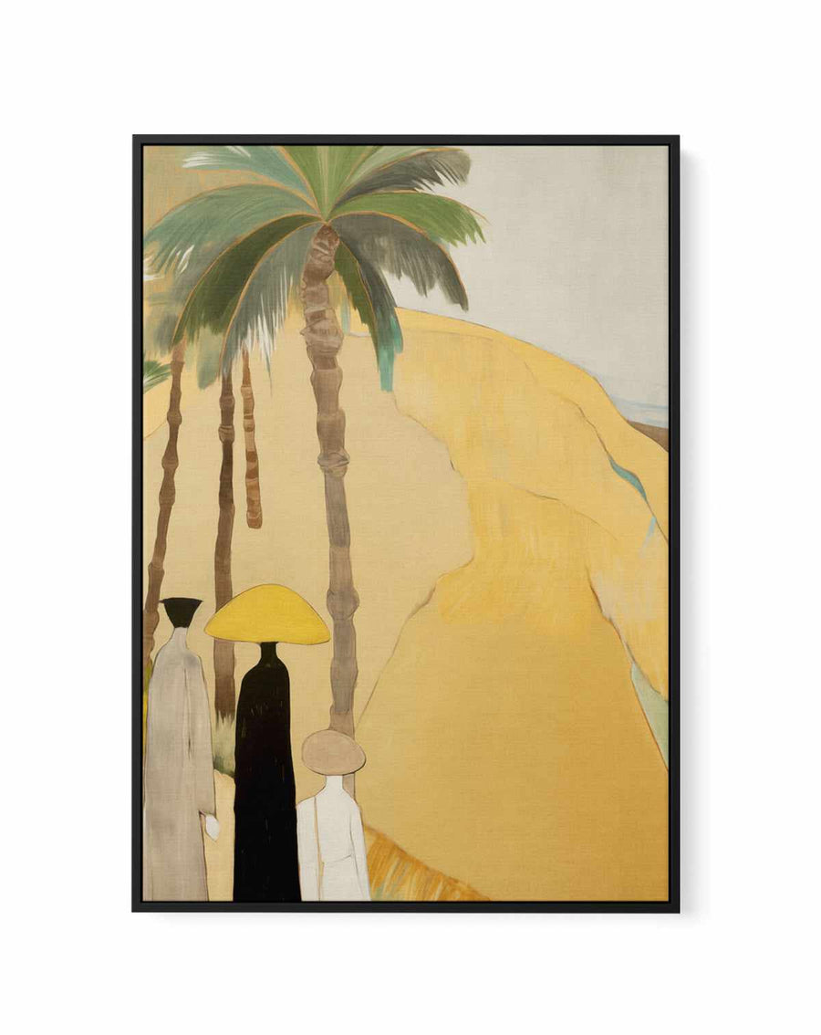 Indies I | Framed Canvas Art Print from Olive et Oriel where you can shop wallpaper and artworks online