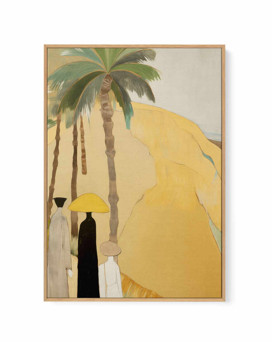 Indies I | Framed Canvas Art Print from Olive et Oriel where you can shop wallpaper and artworks online